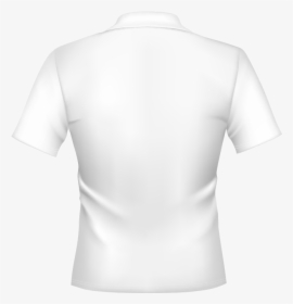 Plain White Collar T Shirt, HD Png Download, Transparent PNG