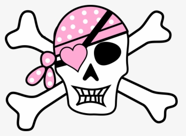 Pirate Eye Patch Png - Pirate Skull Drawing Easy, Transparent Png, Transparent PNG