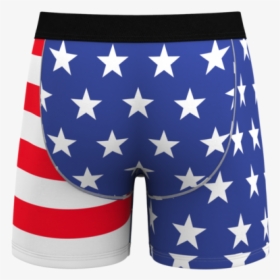 Uncle Sam's Package American Flag Ball Pouch Boxer Briefs
