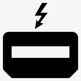 The Icon Is A Logo Of Thunderbolt, HD Png Download, Transparent PNG