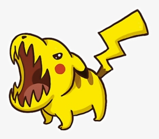 Angry Pikachu Png - Pokemon Pikachu In Angry, Transparent Png, Transparent PNG