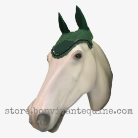 Hunter Green Horse Bonnet With Navy Blue Rope Cord - Bonnet, HD Png Download, Transparent PNG