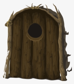 Door, Wood, Wooden, Entrance, Entry, Old, Rustic, Open - Outhouse, HD Png Download, Transparent PNG