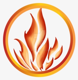 Flame Ring Png - Dauntless Divergent Logo Png, Transparent Png, Transparent PNG