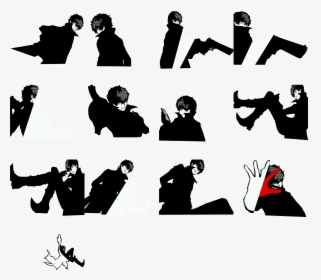 Clip Art The Spriters Resource Full - Joker Persona 5 Sprite Sheet, HD Png Download, Transparent PNG