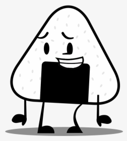 Onigiri Pointpower , Png Download - Black And White Onigiri, Transparent Png, Transparent PNG