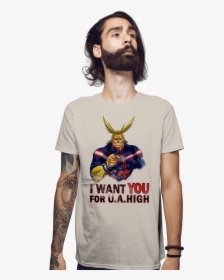 Uncle All Might Want You For Us Army- - Bob Newby Superhero Shirt, HD Png Download, Transparent PNG