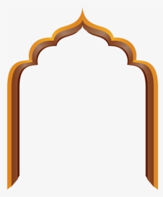 Hd Png Frames For Photoshop - Transparent Arabic Arch Vector, Png Download, Transparent PNG