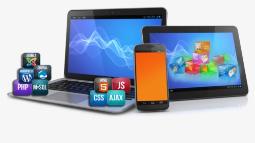 Computers Tablets And Phones, HD Png Download, Transparent PNG