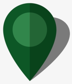 Location Map Pin Dark Green10 - Green Location Map Icon, HD Png Download, Transparent PNG