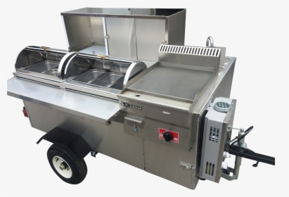 Cater Pro Cart - Hot Dog Cart With Grill And Fryer, HD Png Download, Transparent PNG