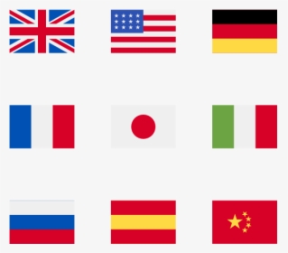 Essential Set - Country Flags Png, Transparent Png, Transparent PNG