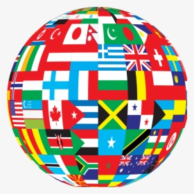 Countries, Country, Flags, Globe, Political, Politics - Globe With Flags Icon, HD Png Download, Transparent PNG