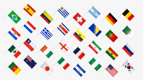 Flags Png High-quality Image - 2018 Fifa World Cup All Flags, Transparent Png, Transparent PNG