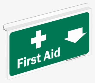 Z Sign For Ceiling - First Aid Ceiling Sign, HD Png Download, Transparent PNG