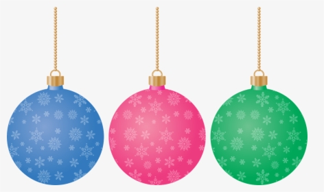 Transparent Gold Snowflakes Png - Pink Christmas Ornament Png, Png Download, Transparent PNG