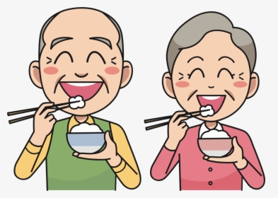 Thumb,animated Cartoon,facial Expression - People Eating Cartoon Png, Transparent Png, Transparent PNG