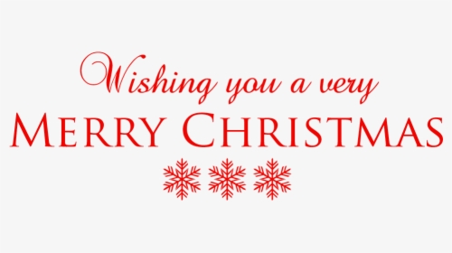 Merry Christmas Transparent Background Png, Png Download, Transparent PNG