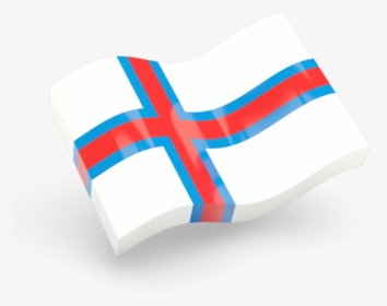 Glossy Wave Icon - Faroes Islands Flag Png, Transparent Png, Transparent PNG