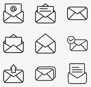 Mail - Drawing Icons, HD Png Download, Transparent PNG