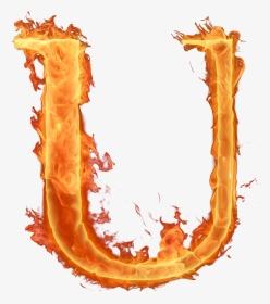 Fogo Png, Fire Font, Me Chama, Spelling, Lettering, - Fire Letter U Png, Transparent Png, Transparent PNG