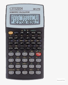 Scientific Calculator Png Transparent Hd Photo - Citizen Brand Scientific Calculator, Png Download, Transparent PNG