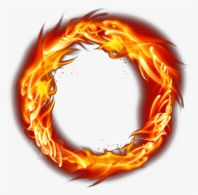 Fire Flame Circle Png Image Free Download Searchpng - Transparent Fire Ring Png, Png Download, Transparent PNG