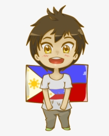 Manga Boy Clipart Filipino Boy - Filipino Chibi, HD Png Download, Transparent PNG
