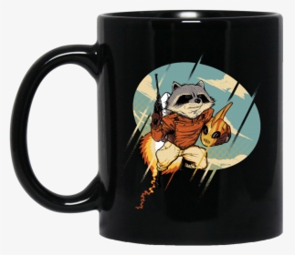 Guardians Of The Galaxy Mug Rocket Raccoon A Teer Coffee, HD Png Download, Transparent PNG