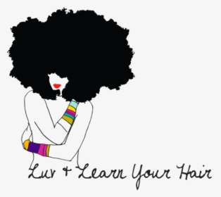Afro-textured Hair Silhouette Black Hair, HD Png Download, Transparent PNG