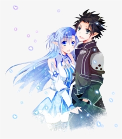 Kirito And Asuna Png, Transparent Png, Transparent PNG