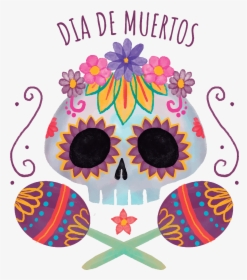 #freetoedit #dayofthedead #mexico #mexicanart #totenkopf, HD Png Download, Transparent PNG