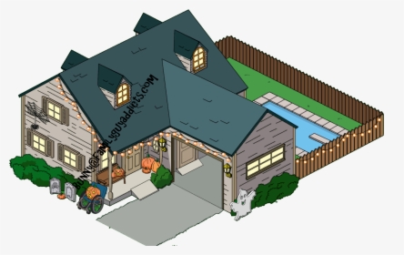 Swanson House Halloween Decorations, HD Png Download, Transparent PNG