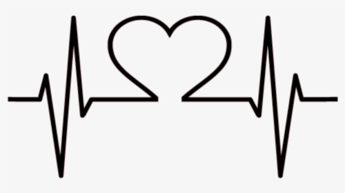 #love #heart #line #heartbreak #heartbeat #lifeline, HD Png Download, Transparent PNG