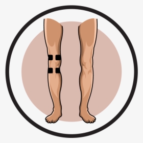 Knee Clipart Injured Knee, HD Png Download, Transparent PNG