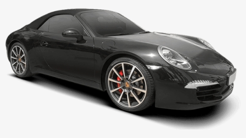 Porsche 911 Cabrio 2d Schwarz, HD Png Download, Transparent PNG
