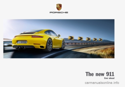 Porsche 911 Carrera 4s 2015, HD Png Download, Transparent PNG