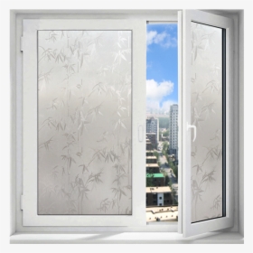 With Rubber Frosted Glass Film Bamboo Leaf Stickers, HD Png Download, Transparent PNG