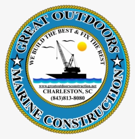 Great Outdoors Construction, Charleston Dock Builder, HD Png Download, Transparent PNG