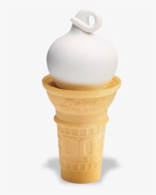 Vanilla Cone - Dairy Queen Cone, HD Png Download, Transparent PNG