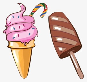 Transparent Icecream Cone Png - Ice Cream Cartoon Png, Png Download, Transparent PNG