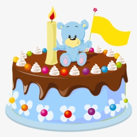 Birthday Cake Cartoon Png , Png Download - Birthday Cake Cartoon Images Png, Transparent Png, Transparent PNG