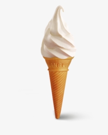 Title - Soft Ice Cream Cone, HD Png Download, Transparent PNG