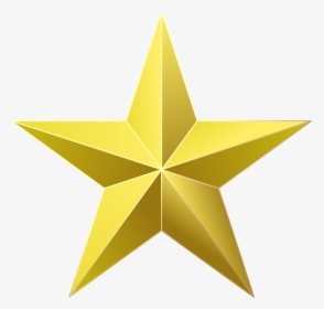 Clip Art Gold Star Award Image - Transparent Background Golden Star Png, Png Download, Transparent PNG