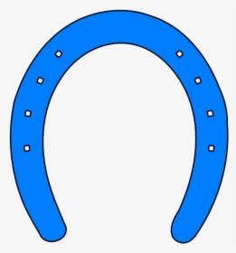 Horseshoe Blue Clipart Transparent X Free On Png - Circle, Png Download, Transparent PNG