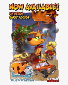 An Error Occurred - Ty The Tasmanian Tiger Poster, HD Png Download, Transparent PNG