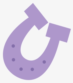 Horseshoe Clipart Purple - Mlp Horseshoe Cutie Mark, HD Png Download, Transparent PNG