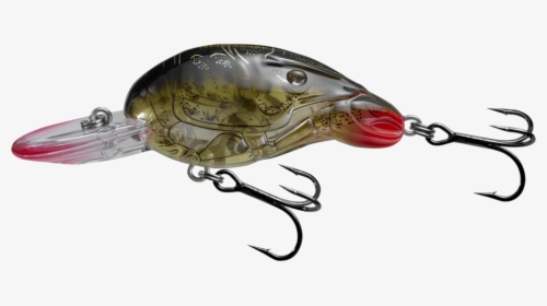 Red Dark Green Crank Bait Used For Bass Feeding On - Livetarget Tennessee Craw, HD Png Download, Transparent PNG