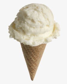 Ice Cream, Food, And Cone Image - Vanilla Ice Cream Gif, HD Png Download, Transparent PNG