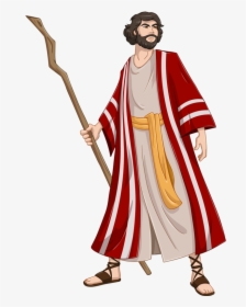 Passover Clipart Moshe - Moses And Pharaoh Clipart, HD Png Download, Transparent PNG